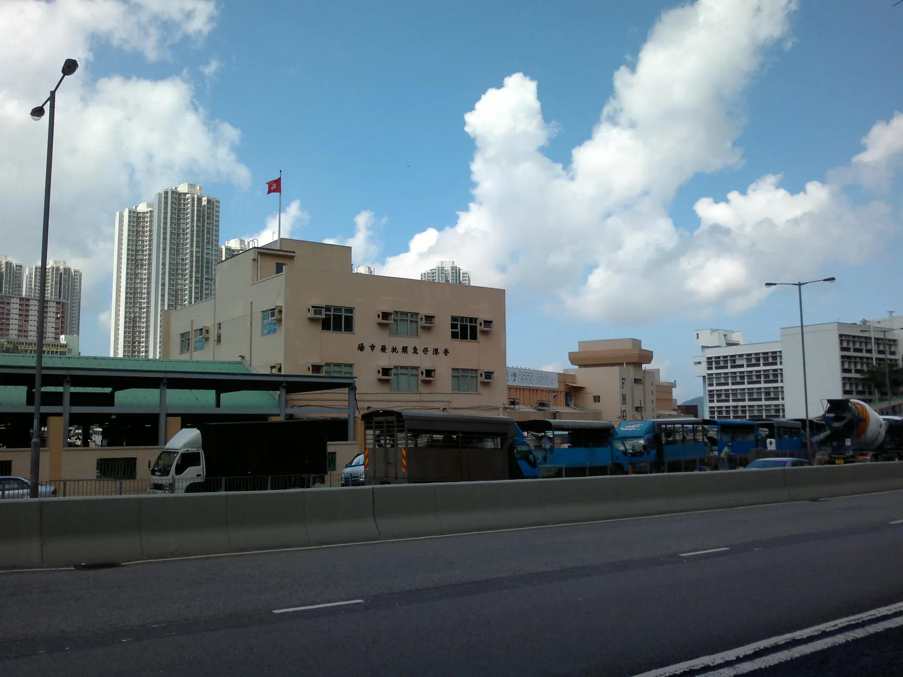 香港仔魚類批發市場外觀